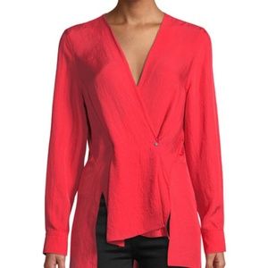 Rag & Bone - Debbie Blouse - Red medium - New